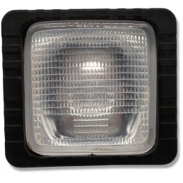 Rectangular work lamp h3 12v 55 70w halogen