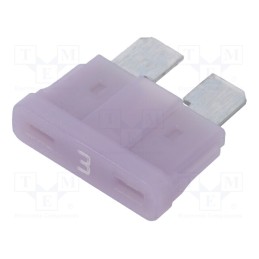 5 pcs x ESKA - 340022-58V - Fuse: fuse, 3A, 58VDC, automotive, 19.3mm, tin alloy