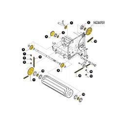 New Holland press wheels, replace 84244510 84024177