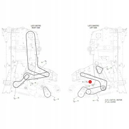 Maschio Gaspardo B030G1079R baler chain original