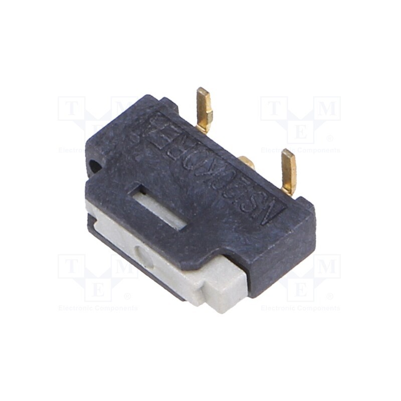 1 pcs x SUNGMUN ELECTRONICS - NSI-20S - Switch: slide, Pos: 2, 0.3A/24VDC, SMT, Leads: for PCB,curved