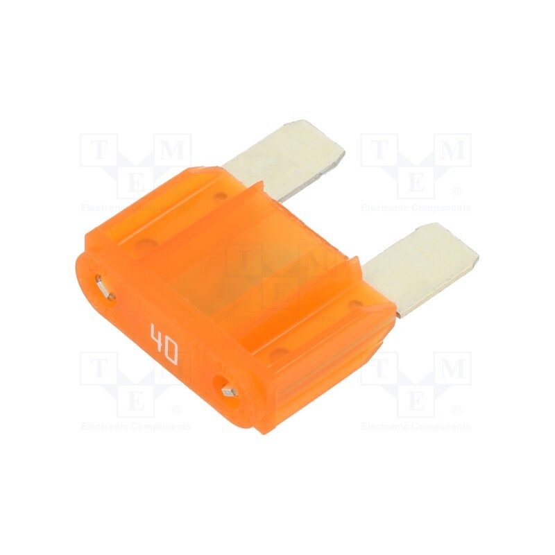 5 pcs x LITTELFUSE - 0299040.ZXNV - Fuse: fuse, 40A, 32VDC, push-in, automotive, 29mm, silver alloy