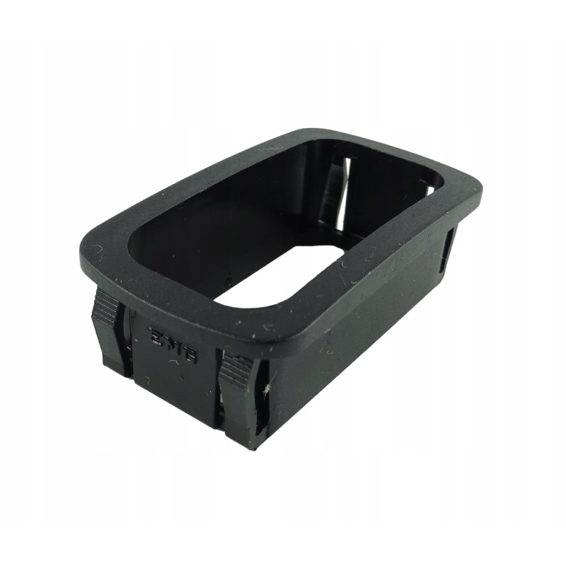 Rounded frame, panel for 1 key switch