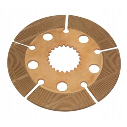 Brake disc with metal lining cat