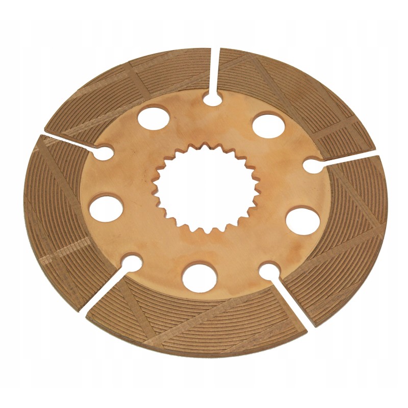 Brake disc with metal lining cat