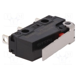 1 pcs x PANASONIC - AVT321261 - Microswitch SNAP ACTION, 0.1A/250VAC, 0.1A/30VDC, with lever
