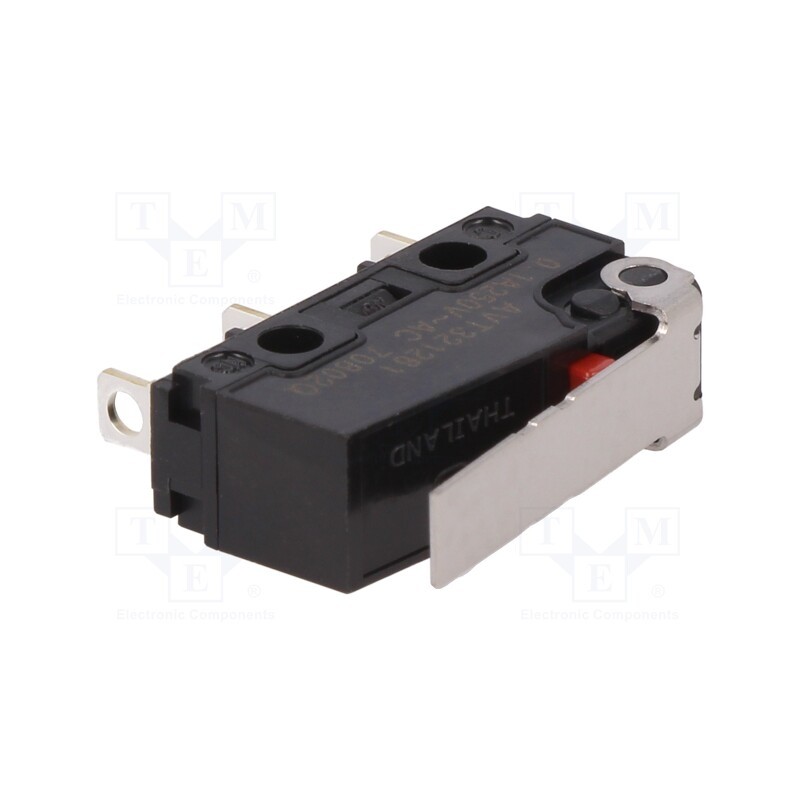 1 pcs x PANASONIC - AVT321261 - Microswitch SNAP ACTION, 0.1A/250VAC, 0.1A/30VDC, with lever
