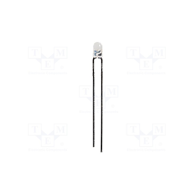 1 pcs x BIVAR - 3BC-3-CA-F - LED, 3mm, red/green, 45°, Front: convex, 2÷2.8/2.1÷2.8V