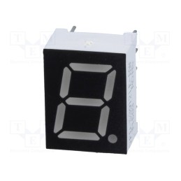 1 pcs x OPTO Plus LED - OPD-S3912LE-BW - Display: LED, 7-segment, 9.9mm, 0.39', No.char: 1, red, 40mcd, anode
