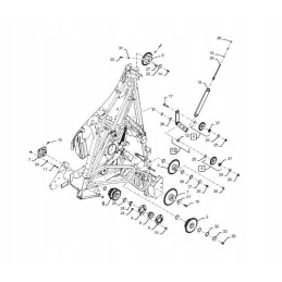 Press chain sprocket new holland rb150 47617881 c