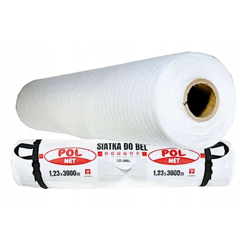 Bale net 123 cm, 3000 m, strength 295 kg