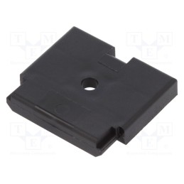 5 pcs x MTA - 300352 - Holder, screw,push-in, Body: black, Mat: polypropylene, black