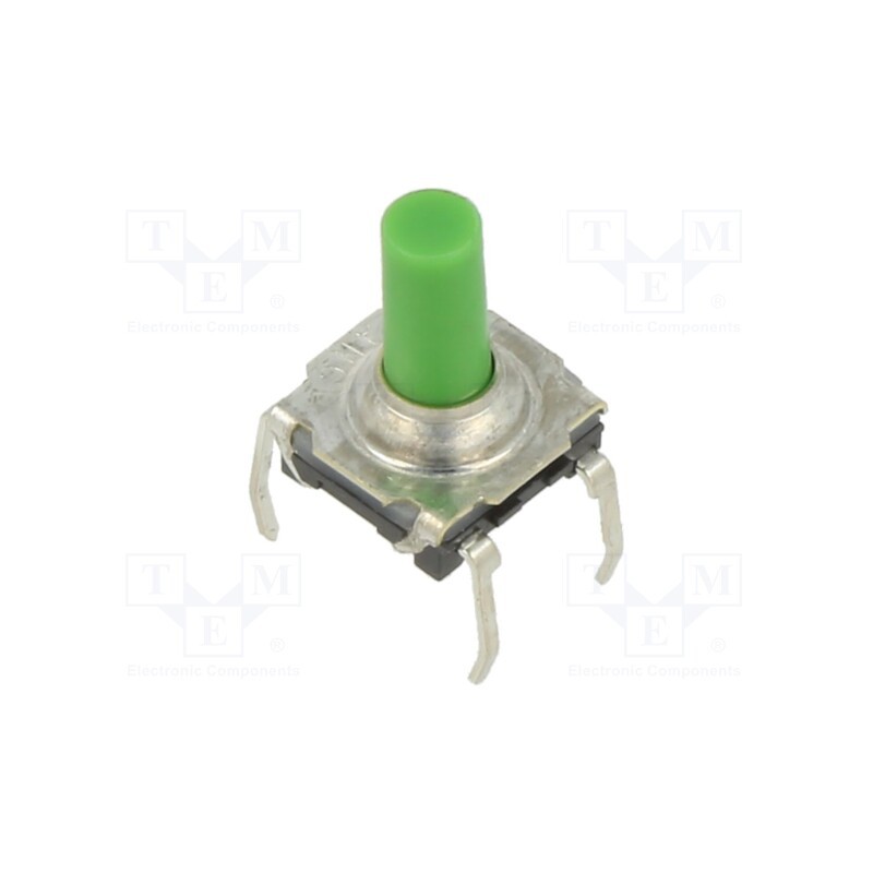 1 pcs x C&K - KSL0M311 LFTR - Microswitch TACT, SPST-NO, Pos: 2, 0.05A/32VDC, THT, 1.3N, 9.9mm