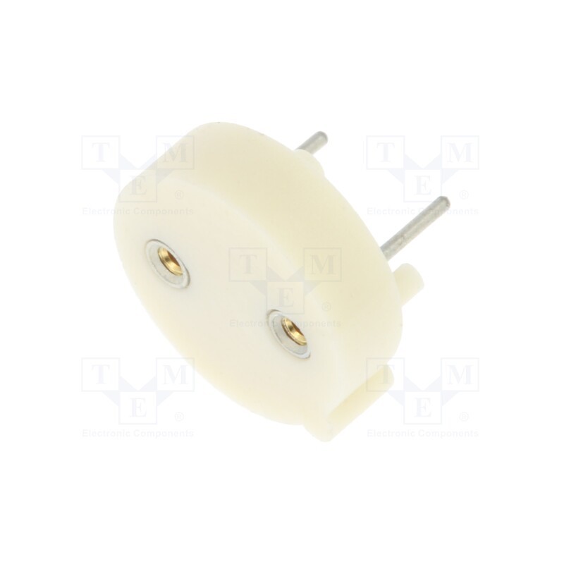 5 pcs x ESKA - 886001 - Fuse holder, THT, TR5, 6.3A, Mat: thermoplastic, 5.08mm, white, IP00