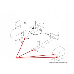 Kb8859810 hydraulic cylinder for round baler