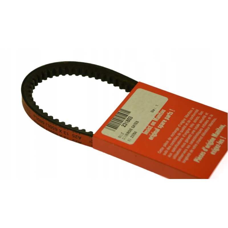 Manitou 231803 air conditioning belt
