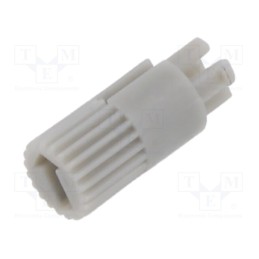 1 pcs x PTR HARTMANN - SA-PT654/7.3H-GY - Knob, Ø4x7.3mm, grey