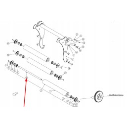 Cmh02007 press roll wasp 45 x 1142 mm