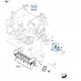 Press chain sprocket new holland br 29z 84244813
