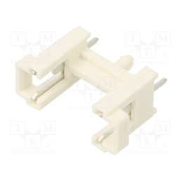 5 pcs x ESKA - 501100 - Fuse holder, cylindrical fuses, THT, 5x20mm, -30÷85°C, 6.3A, white