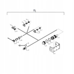 New Holland Roll Belt 51422014 press harness
