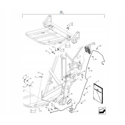 Dia kit for the New Holland RB 47979766 cnh press