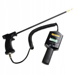 Moisture meter for hay and straw with a 45 cm probe