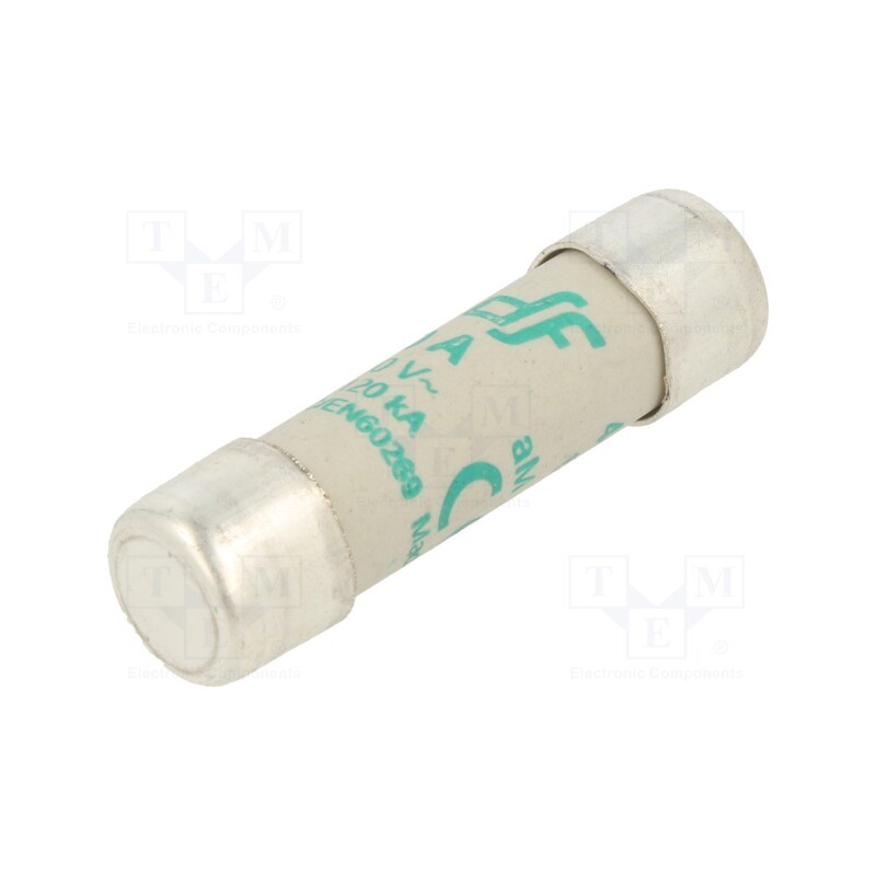 5 pcs x DF ELECTRIC - 440110 - Fuse: fuse, aM, 10A, 500VAC, ceramic,cylindrical,industrial