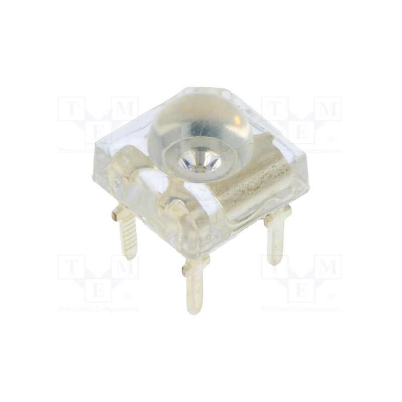 1 pcs x OPTOSUPPLY - OSB56LZ281P - LED Super Flux, oval, 7.62x7.62mm, blue, 2180÷3000mcd, 80°, 80mA