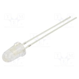 1 pcs x OPTOSUPPLY - OSV4DL5201A - LED, UV, 8°, 20mA, P: 114mW, 390÷400nm, 3÷3.8VDC, THT
