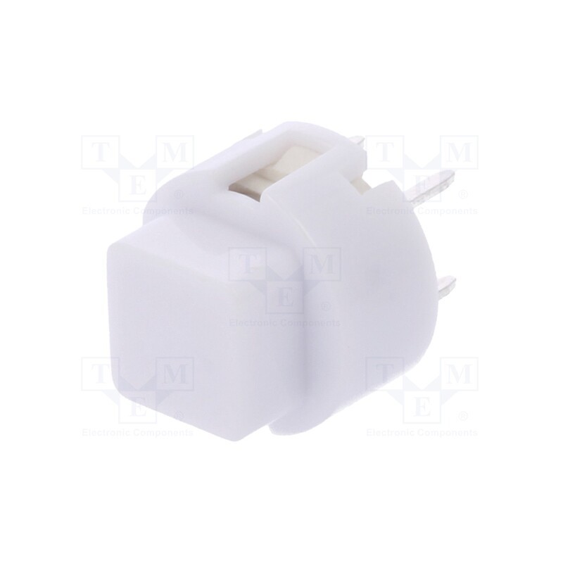 1 pcs x C&K - D6C00 F1 LFS - Switch: keypad, Pos: 2, SPST-NO, 0.01A/32VDC, white, THT, 1.3N, D6