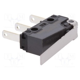 1 pcs x PANASONIC - AVL3835 - Microswitch SNAP ACTION, 5A/250VAC, 5A/30VDC, with lever, SPDT