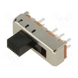 1 pcs x C&K - SS-23E06-G 5 - Switch: slide, Pos: 3, DP3T, 0.3A/30VDC, ON-ON-ON, THT, -20÷70°C