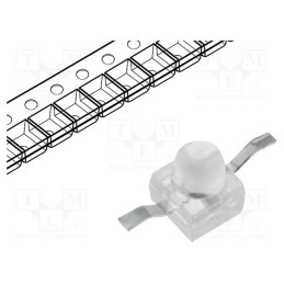 2 pcs x KINGBRIGHT ELECTRONIC - KM-27SURC-09 - LED, SMD, Gull wing, red, 1500÷2400mcd, 2.21x2.92x2.21mm, 20°, 20mA