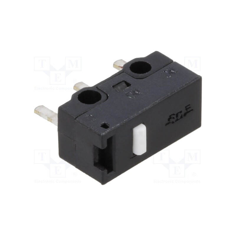 1 pcs x ECE - EJF1311000 - Microswitch SNAP ACTION, 0.05A/30VDC, without lever, SPDT, Pos: 2