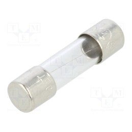 5 pcs x BEL FUSE - 5MF 1-R - Fuse: fuse, quick blow, 1A, 250VAC, cylindrical,glass, 5x20mm, 5MF