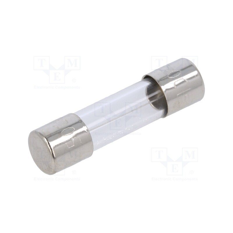 5 pcs x SCHURTER - 34.2516 - Fuse: fuse, medium time-lag, 1A, 250VAC, cylindrical,glass, 5x20mm