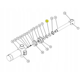 Cat backhoe loader cylinder bushing