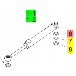 Yanmar arm rotation pad 40x75x0 5