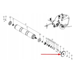 Art00338 gear wheel with 27