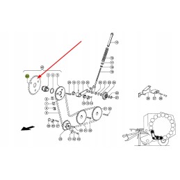 821121 1 roller drive gear