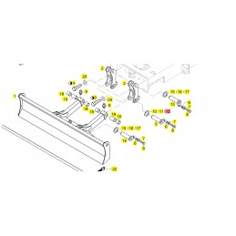 Yanmar blade washer b110w tl80 tw110 v80