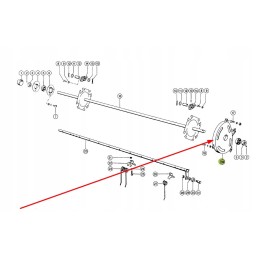 820788 0 pick-up tine roller cam disc
