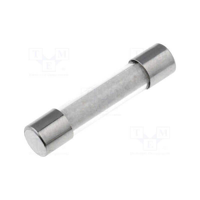 5 pcs x ESKA - 525.224 - Fuse: fuse, medium time-lag, 5A, 250VAC, cylindrical,glass, 5x25mm