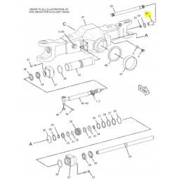 Front axle shaft bushing Cat Kop lad 1754070