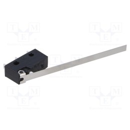 1 pcs x ZF - DB1C-A1LD - Microswitch SNAP ACTION, 6A/250VAC, 0.1A/80VDC, with lever, SPDT