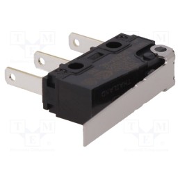 1 pcs x PANASONIC - AVT38323 - Microswitch SNAP ACTION, 3A/250VAC, 3A/30VDC, with lever, SPDT