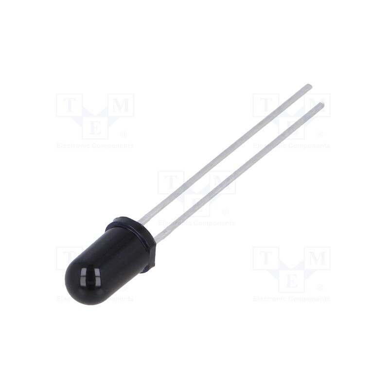 1 pcs x ams OSRAM - SFH 313 FA-3/4 - Phototransistor, 5mm, λp max: 870nm, 70V, 10°, λd: 740÷1080nm, 200mW