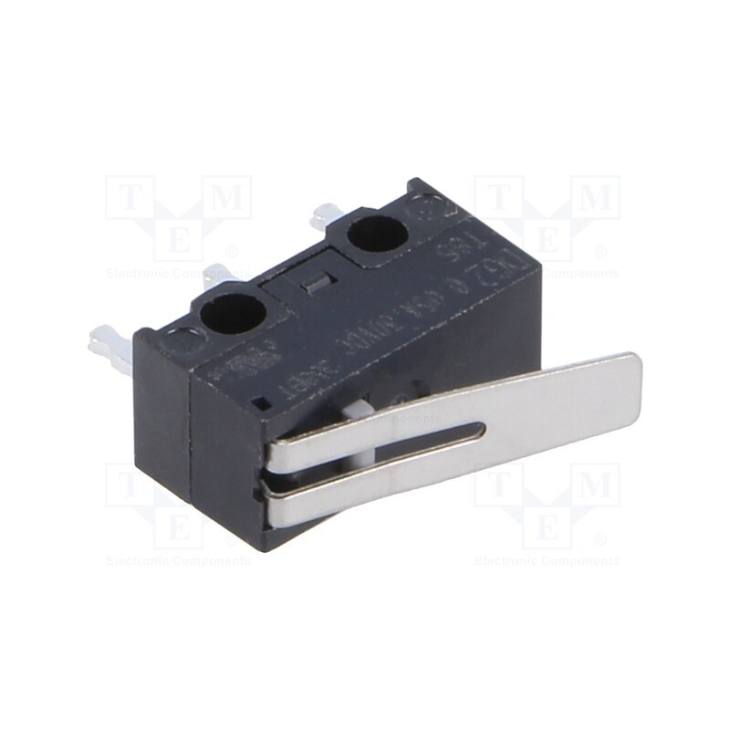 1 pcs x ZF - DG23-B1LA - Microswitch SNAP ACTION, 1A/125VAC, 0.05A/30VDC, SPDT, ON-(ON)