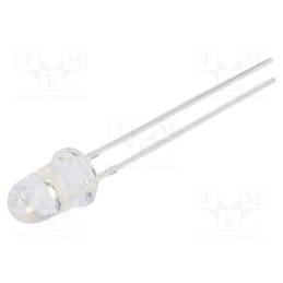1 pcs x OPTOSUPPLY - OSY5PA5201A-CRLED14 - LED, 5mm, yellow, 14400mcd, 8°, Front: convex, 5÷20V, No.of term: 2